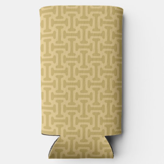 60s Paper Pattern Seltzer Blikjeskoeler (Achterkant)