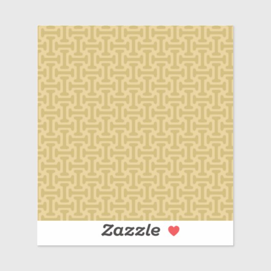 60s Paper Pattern Sticker (Vel)