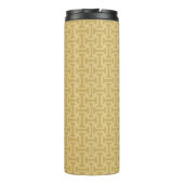 60s Paper Pattern Thermosbeker (Achterkant)