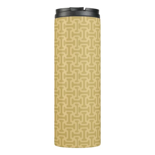 60s Paper Pattern Thermosbeker (Achterkant)