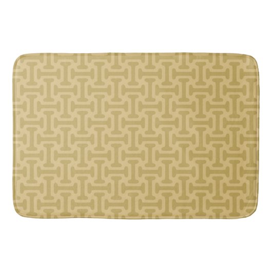 60s papierpatroon badmat (Voorkant)
