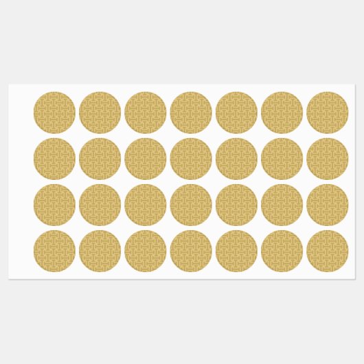 60s Papierpatroon Labels (Vel)