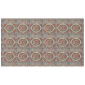 60s  Perzisch Turks Bloemenpatroon Tafelkleed (Voorkant (Horizontaal))