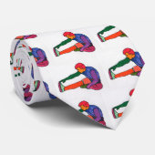 60s Peter Max fitness Stropdassen (Opgerold)