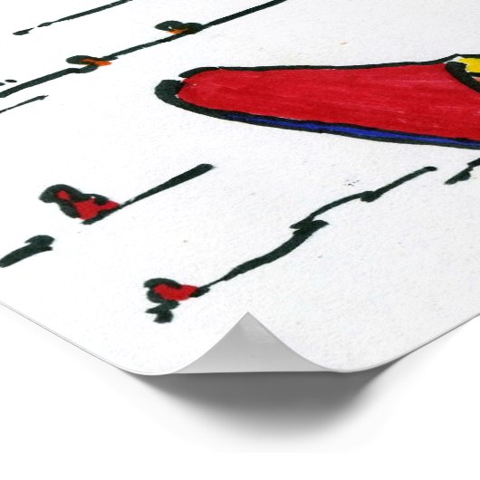 60s Peter Max scherm schoenen Posters (Hoek)