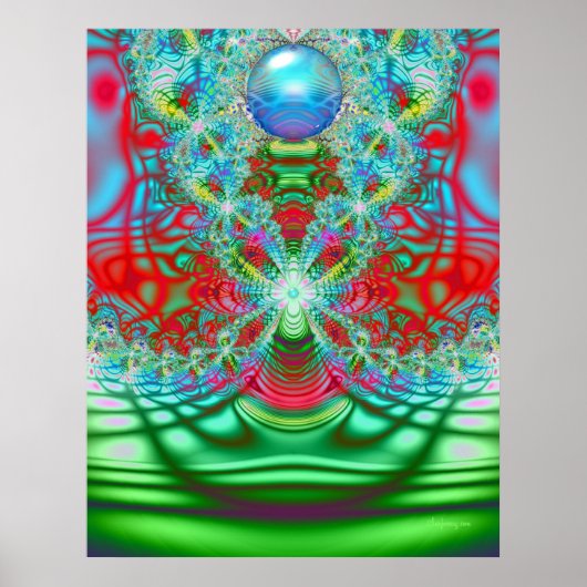 60's Rainbow Dream Poster (Voorkant)