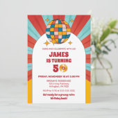 60s Retro 50th 60th 70th Adult Birthday Groovy Kaart (Staand voorkant)