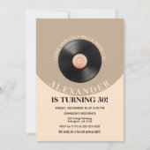 60s Retro Groovy Volwassen Verjaardagsfeest Elke L Kaart (Voorkant)