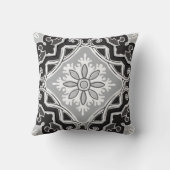 60s retro patroon kussen (Achterkant)