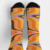 60s Retro Tye Die 70s Hippy Sokken (Top)