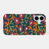 60s Retro Zomer iPhone 16 Hoesje (Achterkant horizontaal)