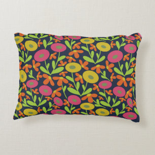60s Retro Zomerroze #2 Accent Kussen
