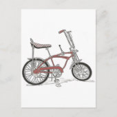 60's Schwinn Stingray Apple Krate Muscle Bike Briefkaart (Voorkant)