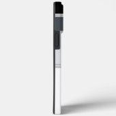 60s stijlvolle monochromatische Stripe-modelmonogr Case-Mate iPhone Case (Achterkant / Rechts)