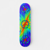 60s Style Peace Sign-skateboard Skateboard (Voorkant)