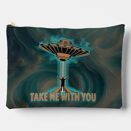  60's Style Vliegende Schotel Etui (Voorkant)