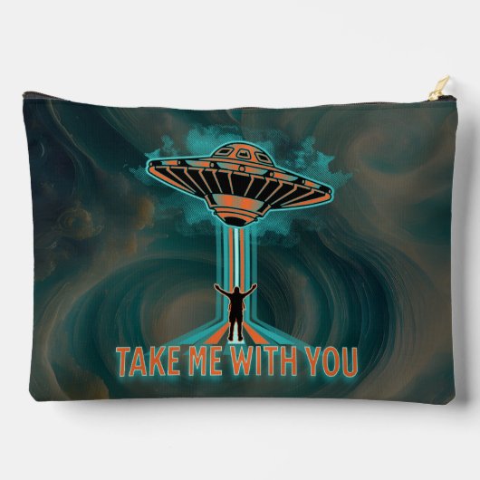  60's Style Vliegende Schotel Etui (Achterkant)