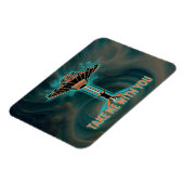  60's Style Vliegende Schotel Magneet (Linkerzijde)