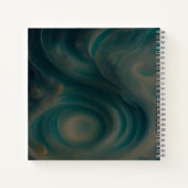  60's Style Vliegende Schotel Notitieboek (Achterkant)