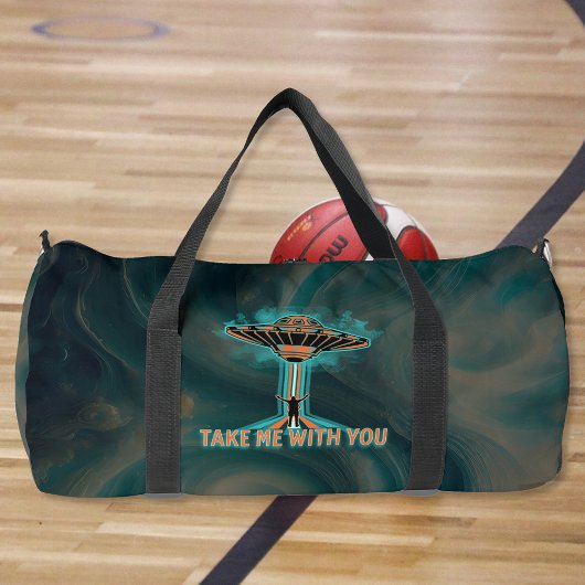 60's Style Vliegende Schotel Plunjezak