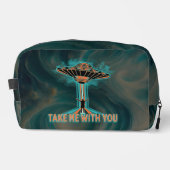 60's Style Vliegende Schotel Toilettasje (Voorkant)