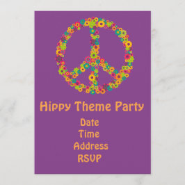 60s themabloemengroep hippy kaart