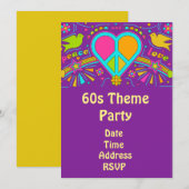 60s themabloemengroep hippy kaart (Voorkant / Achterkant)