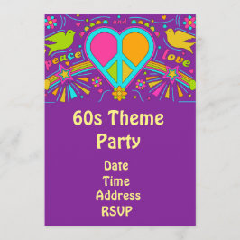 60s themabloemengroep hippy kaart