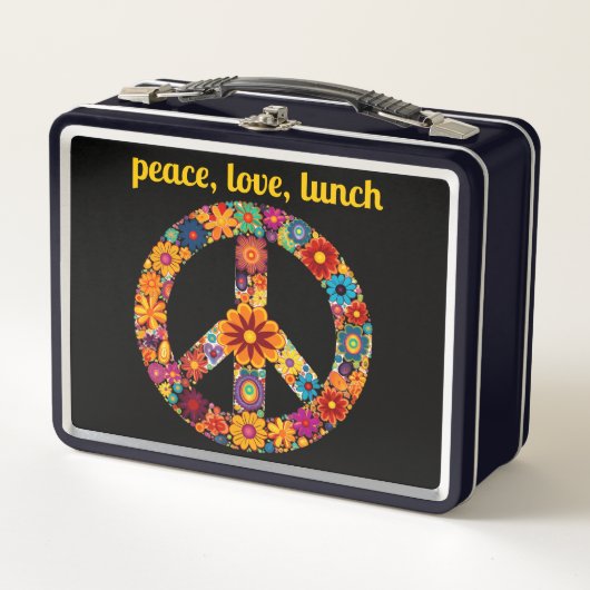 60s Vredesteken Bloem Hippie (Voorkant)