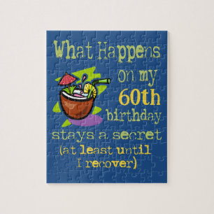 60ste cadeautjes van de Birthday Party. Wat gebeur Legpuzzel