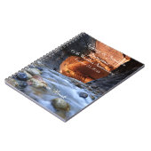 60ste Jubileum-Gastboek, Zion Narrows Notitieboek (Linkerzijde)