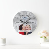 60ste Jubileum Gift for Grandouders, Parents Grote Klok (Huis)