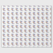 60ste Jubileum, non, Religious Life Cross Cadeaupapier (Vlak)