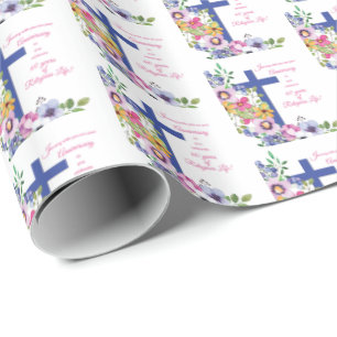 60ste Jubileum, non, Religious Life Cross Cadeaupapier