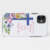 60ste Jubileum, non, Religious Life Cross Case-Mate iPhone Case (Achterkant (horizontaal))