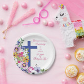 60ste Jubileum, non, Religious Life Cross Papieren Bordje (Feest)