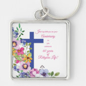60ste Jubileum, non, Religious Life Cross Sleutelhanger (Voorkant)