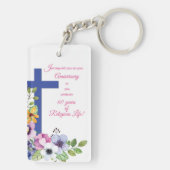 60ste Jubileum, non, Religious Life Cross Sleutelhanger (achterkant)