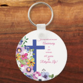 60ste Jubileum, non, Religious Life Cross Sleutelhanger (Voorkant)