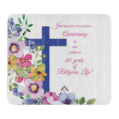 60ste Jubileum, non, Religious Life Cross Snijplank (Voorkant)