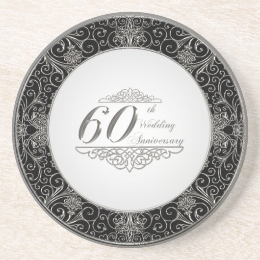 60ste Jubileum Onderzetter bruiloft (Voorkant)