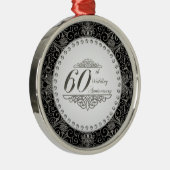 60ste Jubileum Ornament bruiloft (Rechts)