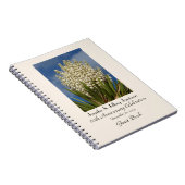 60ste Jubileum-partijgenootschap gastboek, het blo Notitieboek (Rechterzijde)