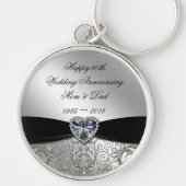 60ste Jubileum Sleutelhanger bruiloft (Voorkant)