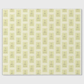 60ste Jubileum van het priesterreliëf Cadeaupapier (Vlak)