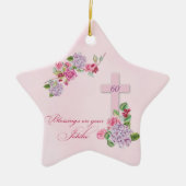 60ste Jubileum van het Religieuze Leven Katholieke Keramisch Ornament (Voorkant)