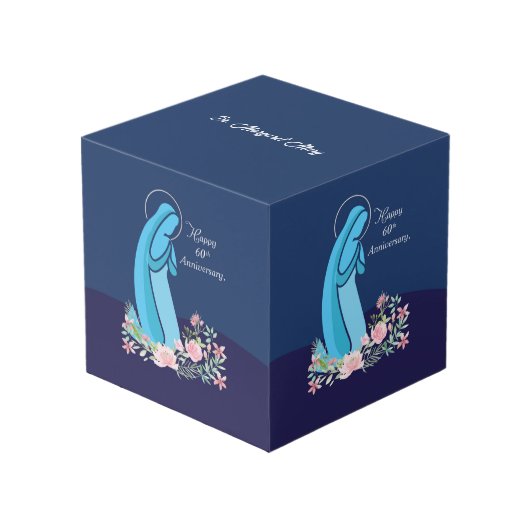 60ste Jubileum van het Religieuze Leven Nun Pink F Kubus (Voorkant hoekig)