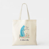 60ste Jubileum van het Religieuze Leven Nun Pink F Tote Bag (Achterkant)