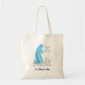 60ste Jubileum van het Religieuze Leven Nun Pink F Tote Bag (Voorkant)