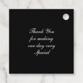  60ste Jubileum voor bruiloft Bedankjes Labels (Achterkant)